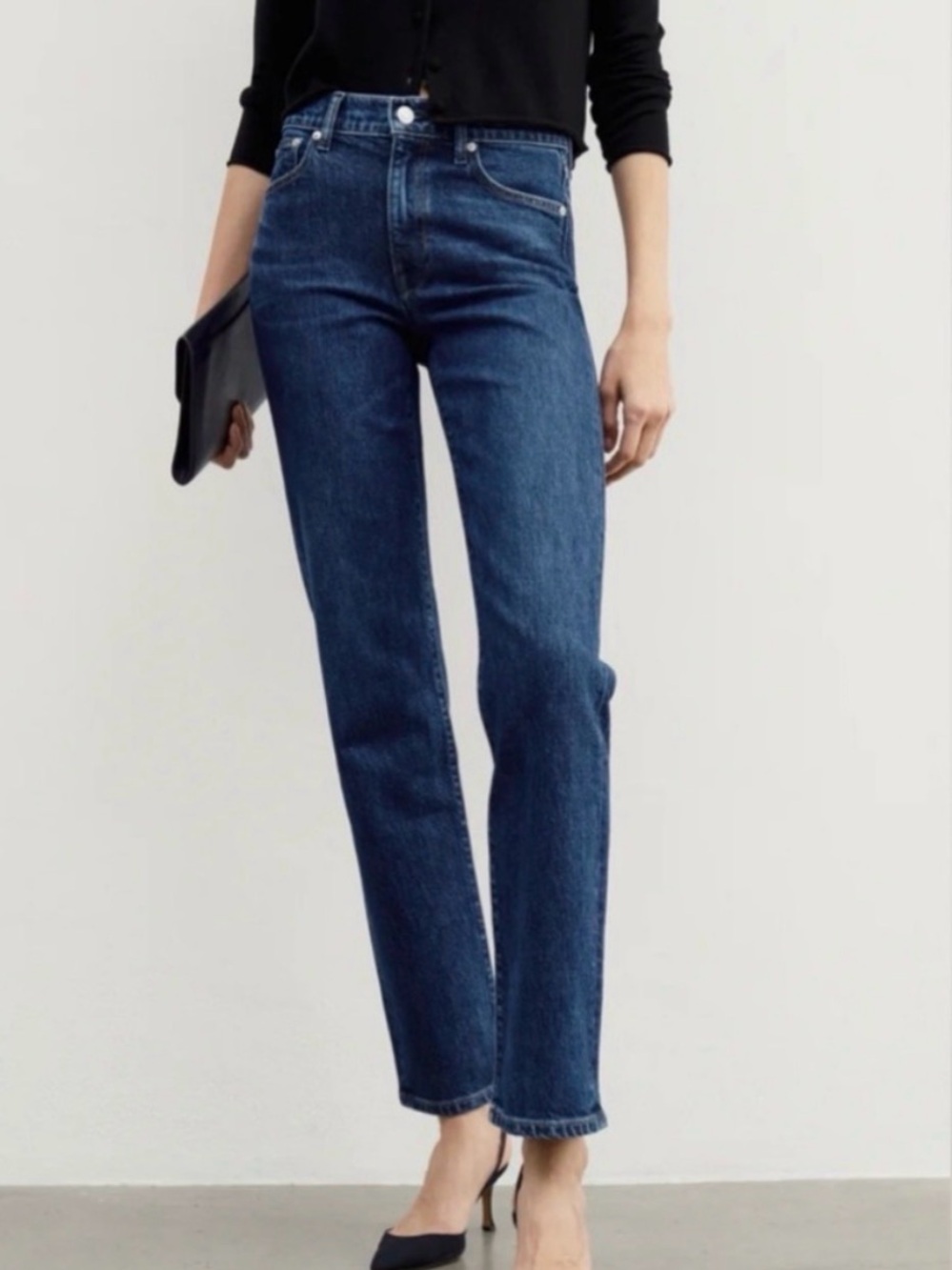 AYR The Pop Ankle Straight Jeans